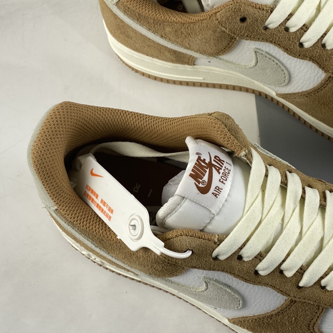 NIKE Air Force 1'07 Low White Brown Wheat Air Force One Low Top Casual Sneakers BQ8988-104-Top High Quatity Cheap Sneakers Fashion Clothing Clothes Bags handbags Shoes of all Brand wholesale With The best Quality And Beautiful Price from China Factory Chinese suppliers wholesaler seller NIKE Air Force 1'07 Low White Brown Wheat Air Force One Low Top Casual Sneakers BQ8988-104