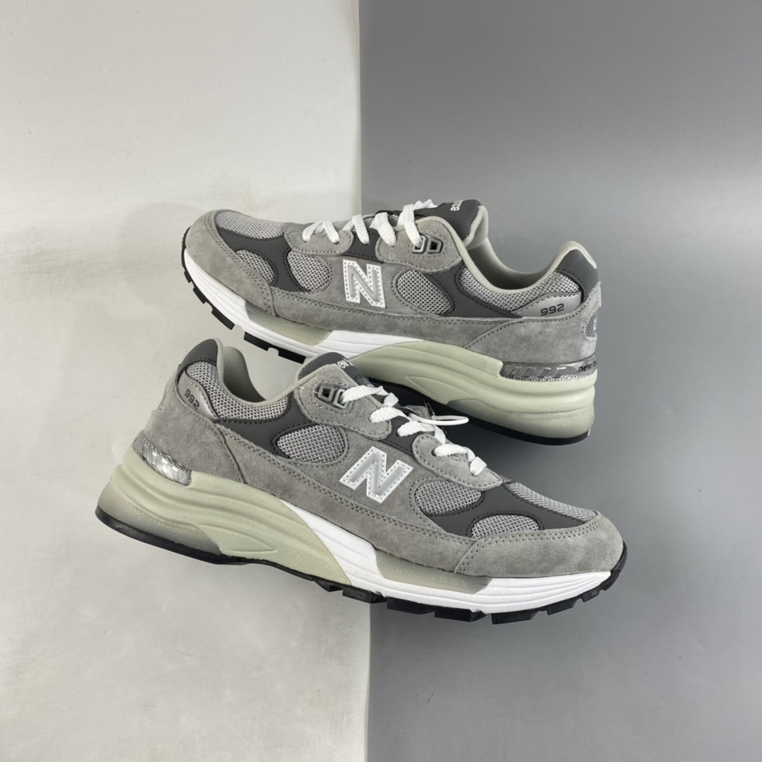 New Balance NB Made In USA M992 series American blood running shoes M992GR