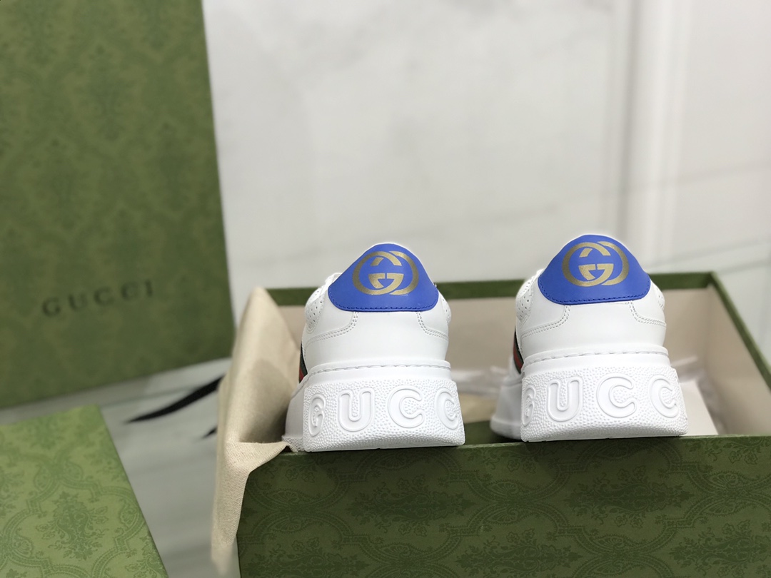 Gucci GG-Stamped Sandals: Fun Retrospect, Classic Design, 5 cm Rubber Base - 图片 5