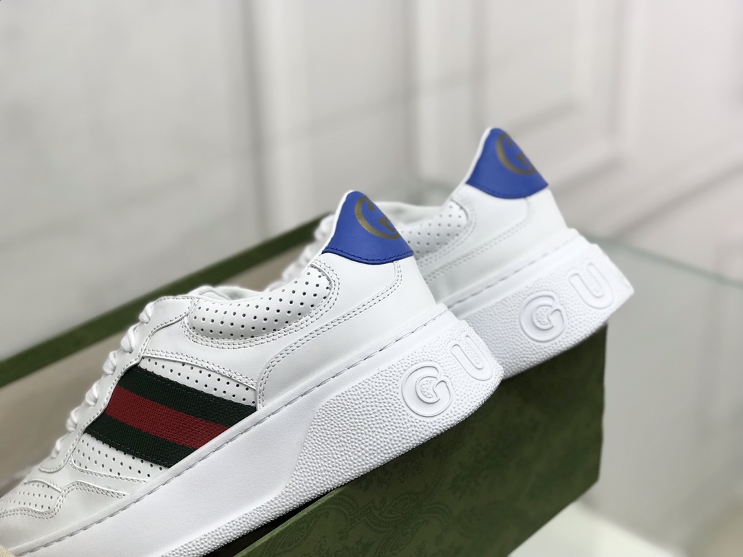 Gucci GG-Stamped Sandals: Fun Retrospect, Classic Design, 5 cm Rubber Base - 图片 6