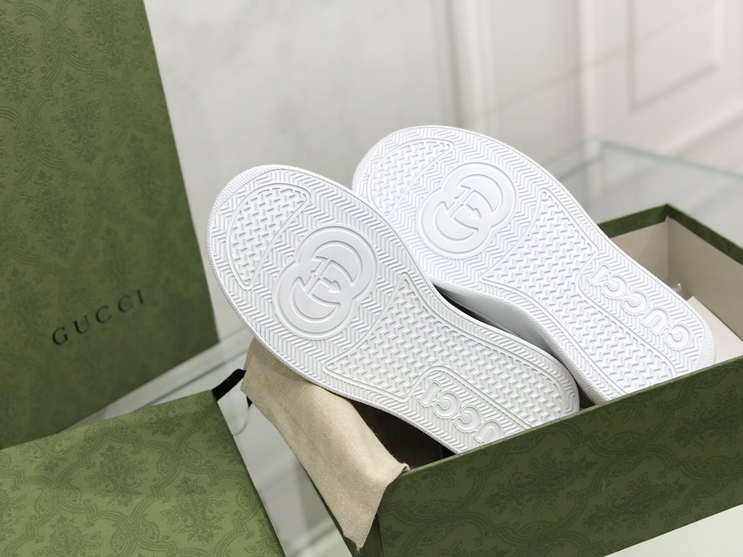 Gucci GG-Stamped Sandals: Retro-Inspired Design with Deep Brand Label - 图片 9