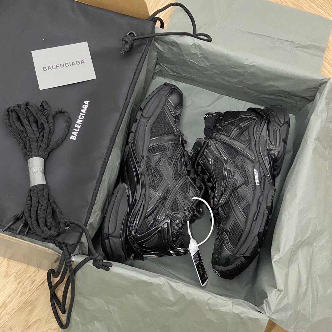 ❶BALENCIAGA · Balenciaga Séptima Generación Zapatos para papá Runner 7.0 Colección de colores de zapatos para papá🈴Ver…