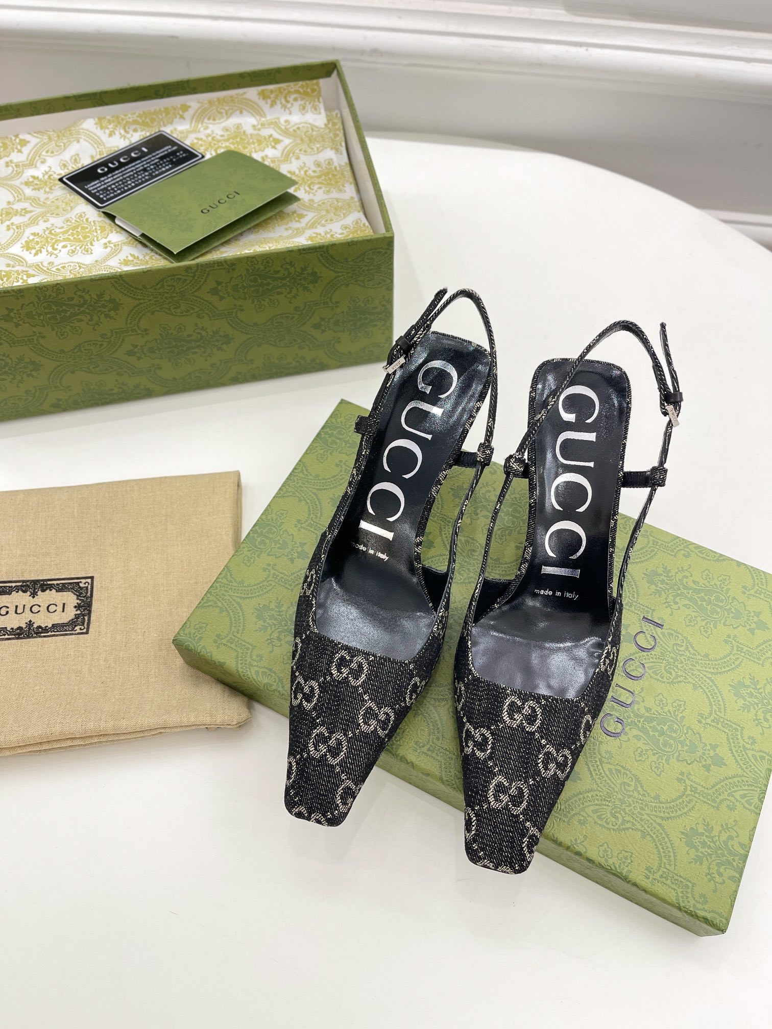 Gucci古弛2022G家早春小方头