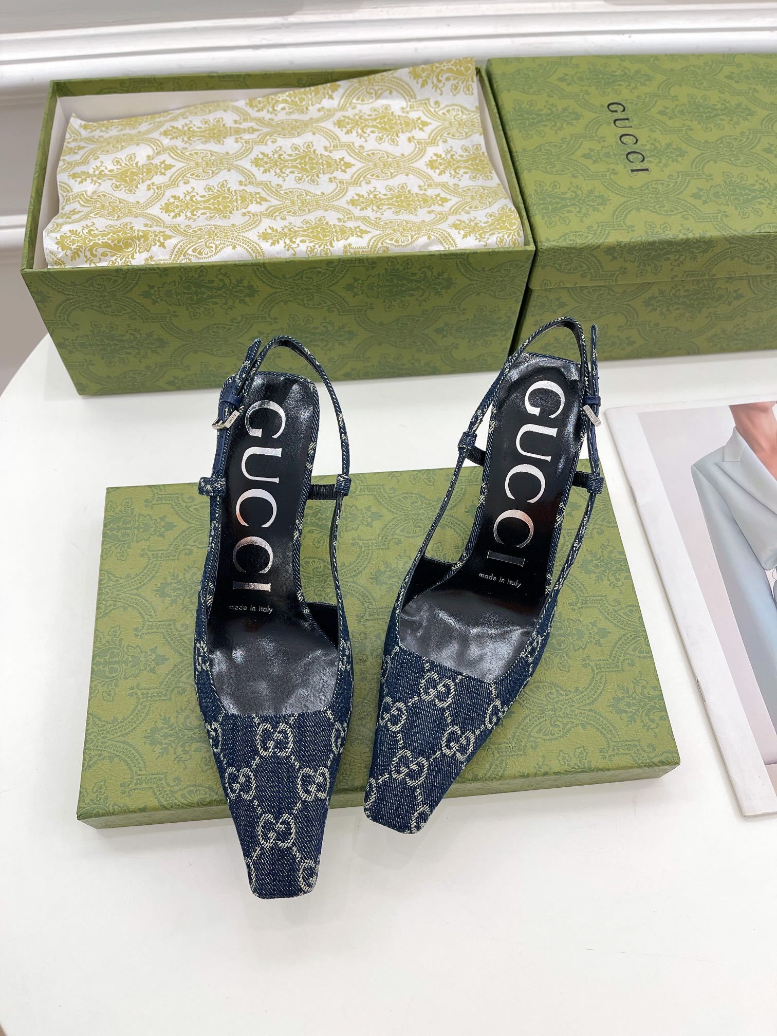Gucci古弛2022G家早春小方头