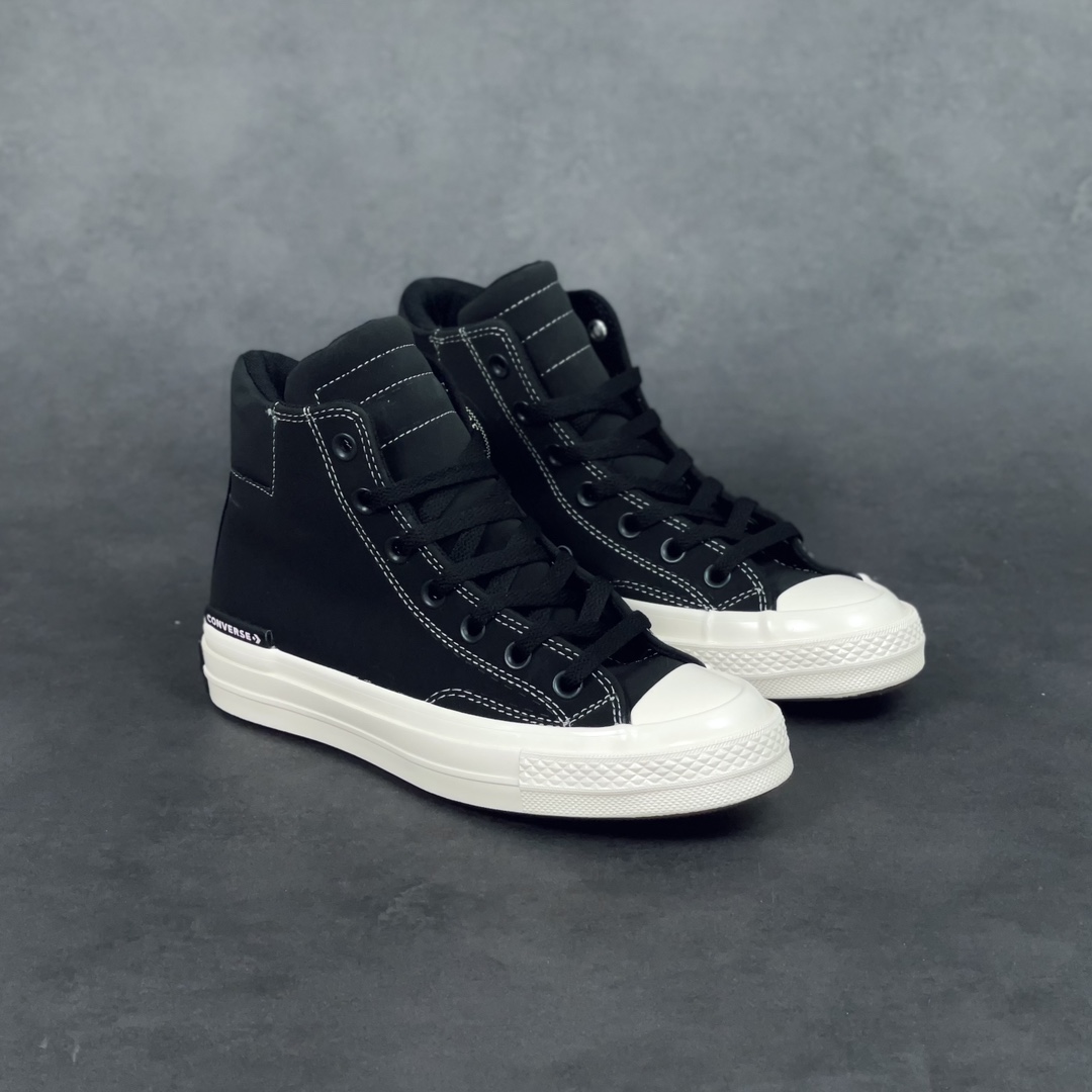 G0 2021匡威秋冬Converse Chuck 1970s 皮质保暖高帮内里加厚 高端的头层皮材料搭配防滑大底