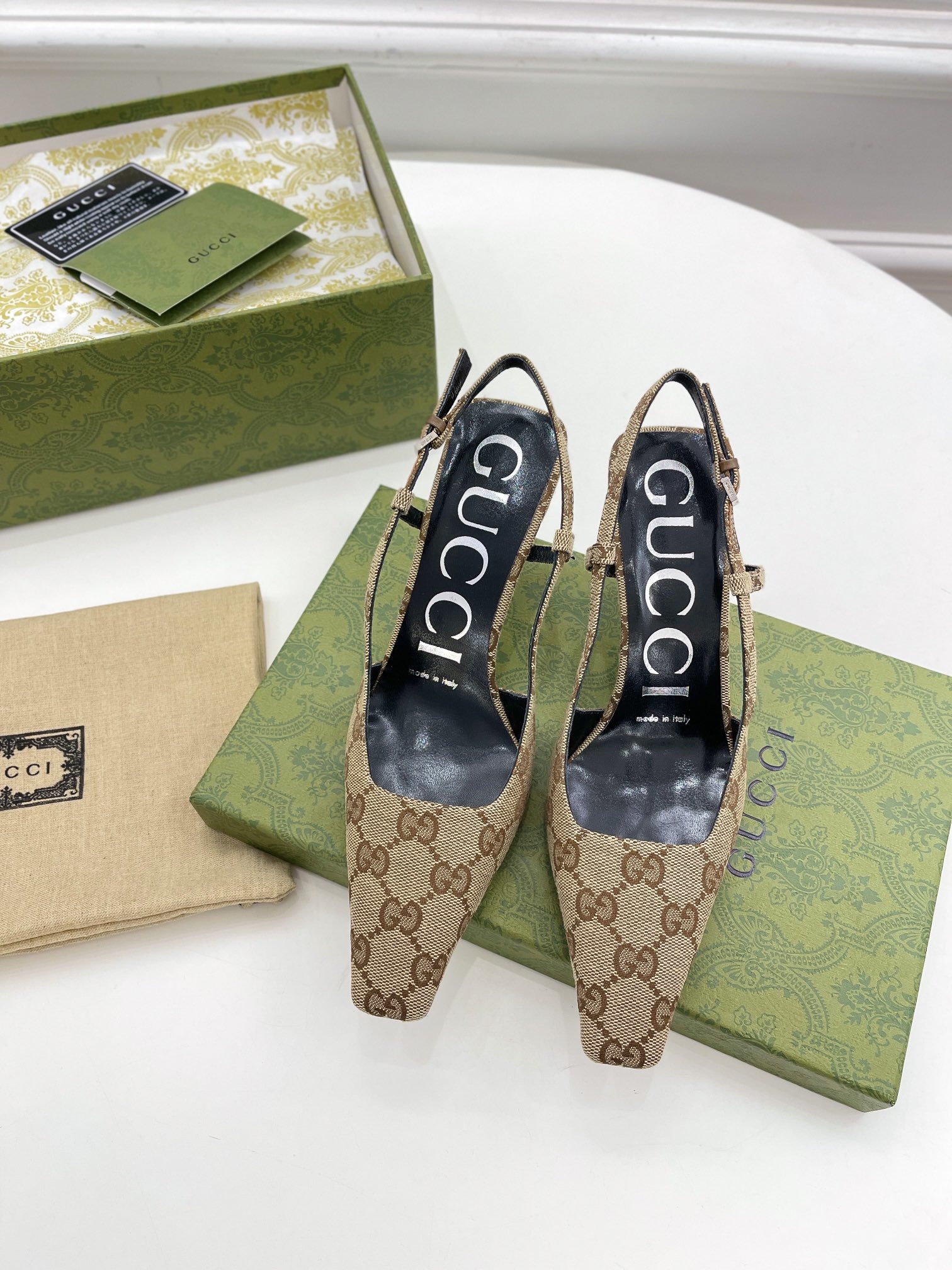 Gucci古弛2022G家早春小方头