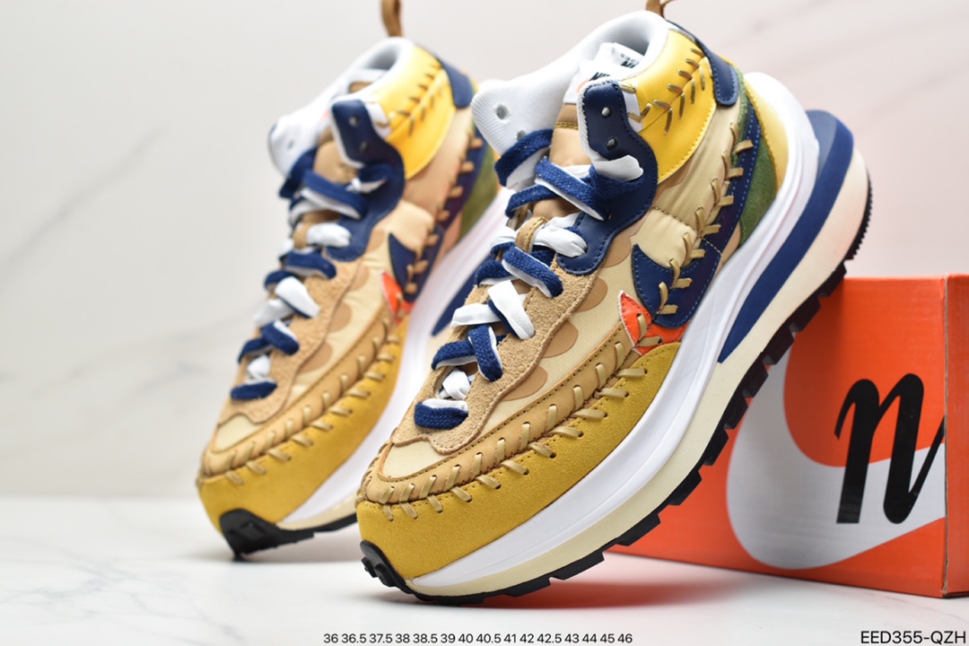 Jean Paul Gaultier x sacai x NIKE VaporWaffle ”Multi-Color” Tripartite Joint Running Shoes DH9186-001-Top High Quatity Cheap Sneakers Fashion Clothing Clothes Bags handbags Shoes of all Brand wholesale With The best Quality And Beautiful Price from China Factory Chinese suppliers wholesaler seller Jean Paul Gaultier x sacai x NIKE VaporWaffle ”Multi-Color” Tripartite Joint Running Shoes DH9186-001