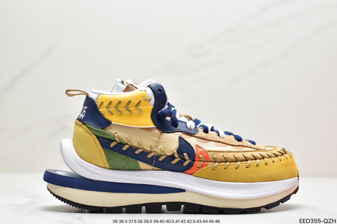 Jean Paul Gaultier x sacai x NIKE VaporWaffle ”Multi-Color” Tripartite Joint Running Shoes DH9186-001-Top High Quatity Cheap Sneakers Fashion Clothing Clothes Bags handbags Shoes of all Brand wholesale With The best Quality And Beautiful Price from China Factory Chinese suppliers wholesaler seller Jean Paul Gaultier x sacai x NIKE VaporWaffle ”Multi-Color” Tripartite Joint Running Shoes DH9186-001