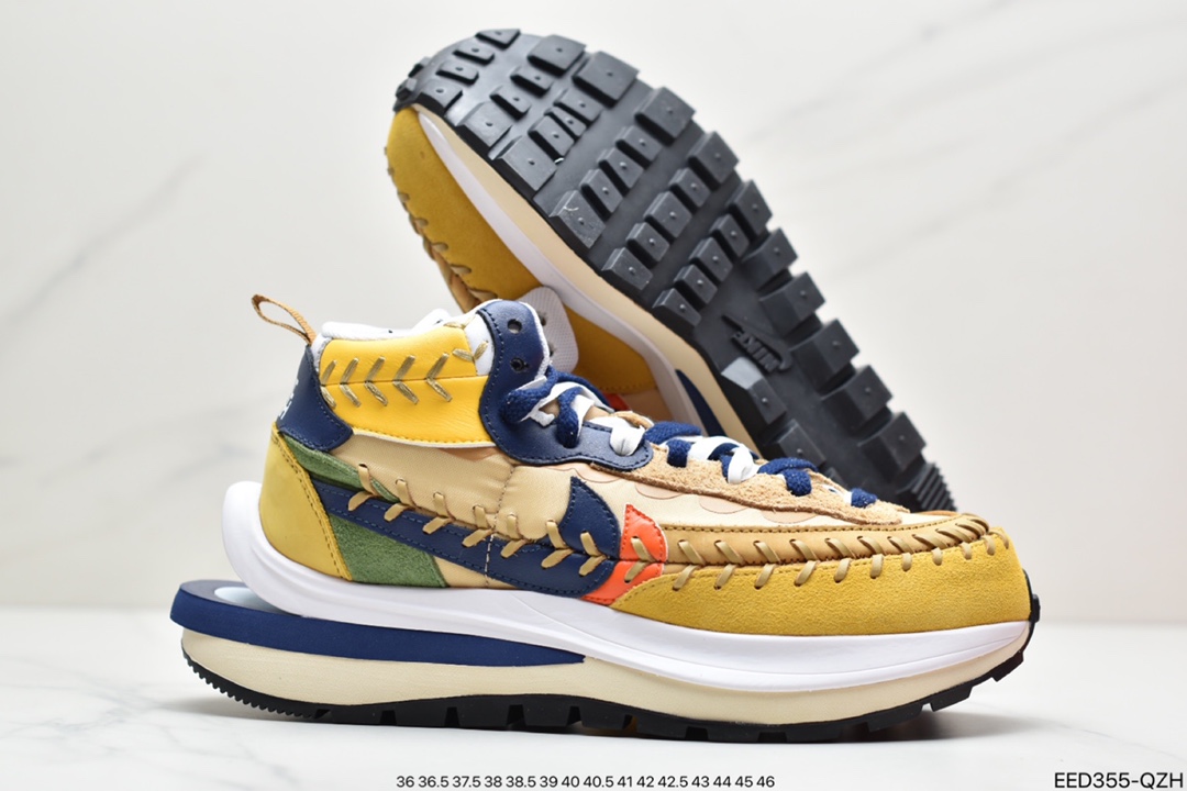 Jean Paul Gaultier x sacai x NIKE VaporWaffle ”Multi-Color” Tripartite Joint Running Shoes DH9186-001-Top High Quatity Cheap Sneakers Fashion Clothing Clothes Bags handbags Shoes of all Brand wholesale With The best Quality And Beautiful Price from China Factory Chinese suppliers wholesaler seller Jean Paul Gaultier x sacai x NIKE VaporWaffle ”Multi-Color” Tripartite Joint Running Shoes DH9186-001