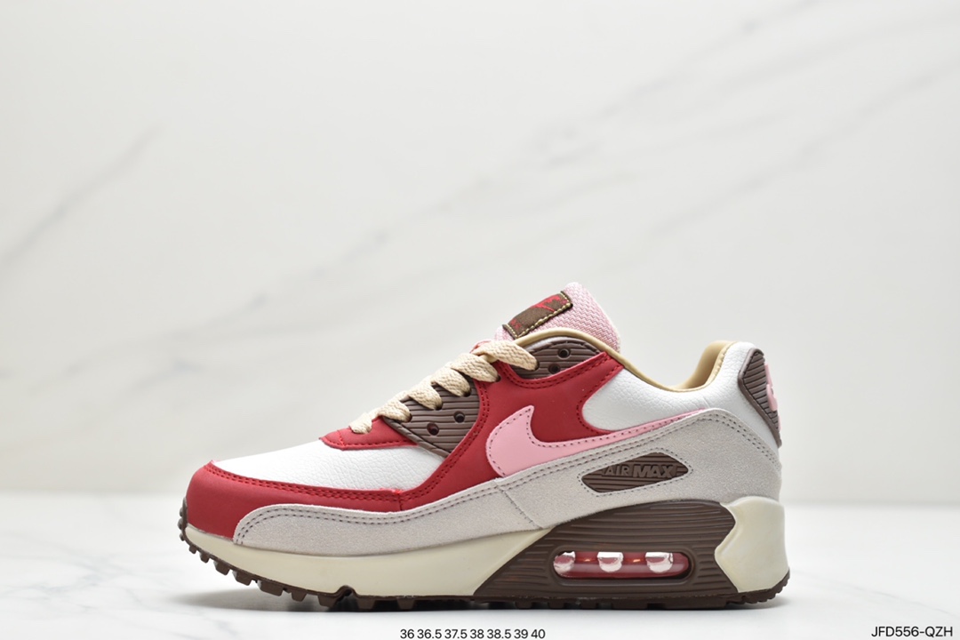 NIKE AIR MAX90 FlyEase MAX90 classic retro cushioning air cushion running shoes CU1816
