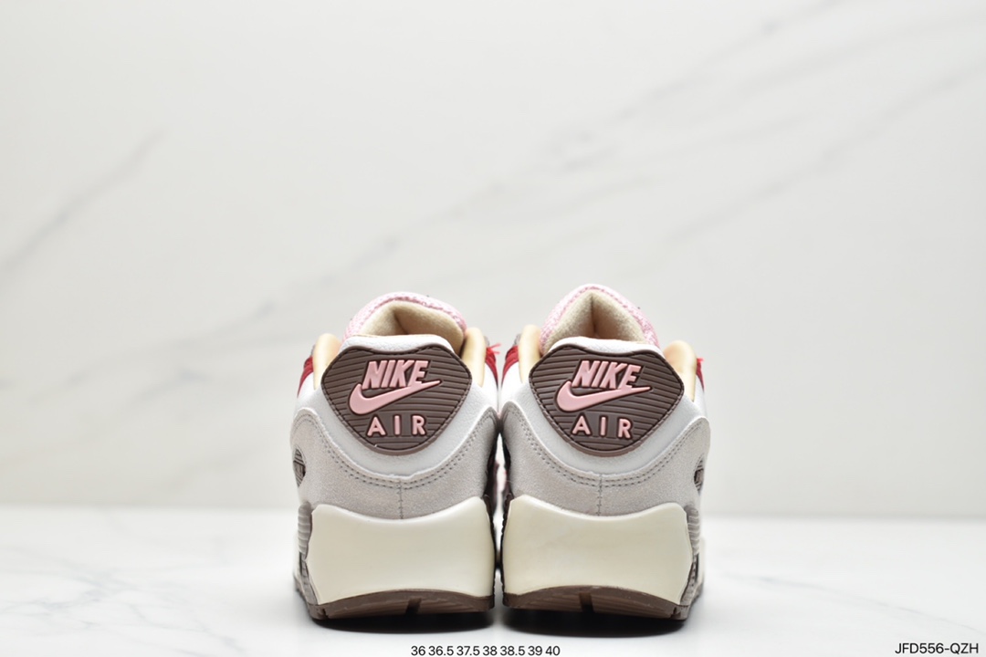 NIKE AIR MAX90 FlyEase MAX90 classic retro cushioning air cushion running shoes CU1816