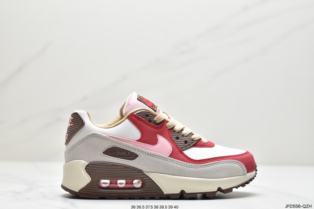 NIKE AIR MAX90 FlyEase MAX90 classic retro cushioning air cushion running shoes CU1816