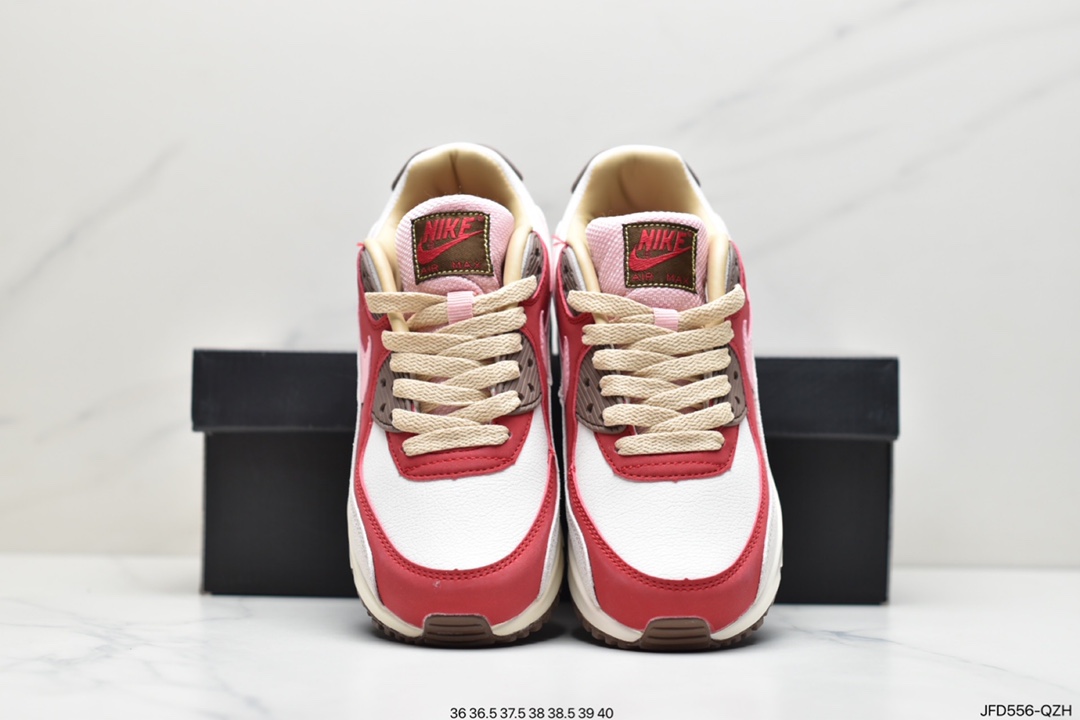 NIKE AIR MAX90 FlyEase MAX90 classic retro cushioning air cushion running shoes CU1816