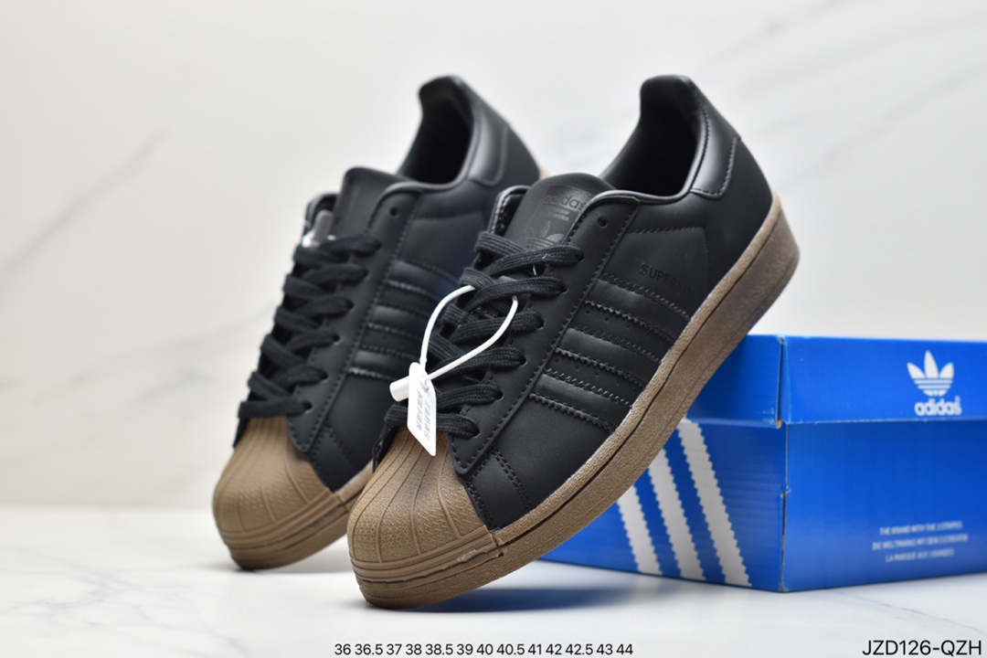 Adidas Originals Superstar Shell Head Classic Versatile Casual Sneakers GW6228