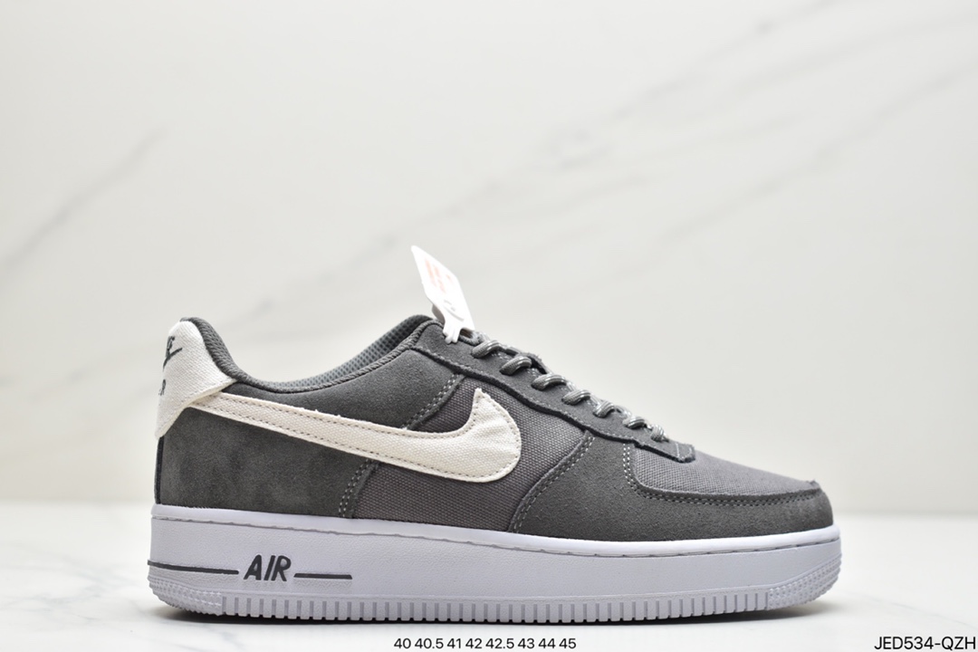 Nike Air Force 1′07 Low Suede Canvas ”Dark Grey/White” Air Force One via DH7567-002-Top High Quatity Cheap Sneakers Fashion Clothing Clothes Bags handbags Shoes of all Brand wholesale With The best Quality And Beautiful Price from China Factory Chinese suppliers wholesaler seller Nike Air Force 1′07 Low Suede Canvas ”Dark Grey/White” Air Force One via DH7567-002