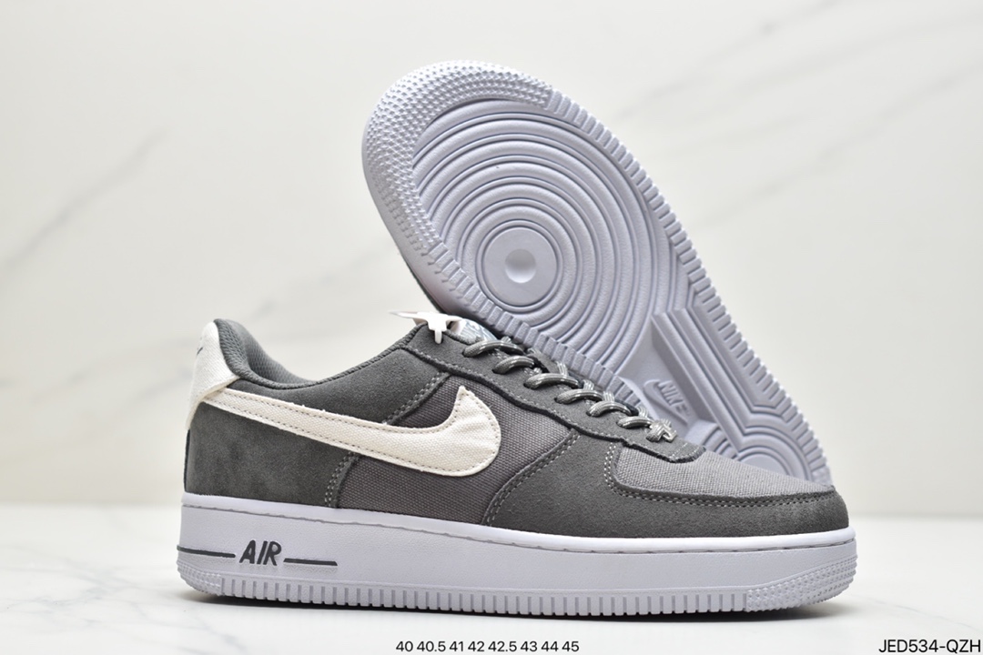 Nike Air Force 1′07 Low Suede Canvas ”Dark Grey/White” Air Force One via DH7567-002-Top High Quatity Cheap Sneakers Fashion Clothing Clothes Bags handbags Shoes of all Brand wholesale With The best Quality And Beautiful Price from China Factory Chinese suppliers wholesaler seller Nike Air Force 1′07 Low Suede Canvas ”Dark Grey/White” Air Force One via DH7567-002
