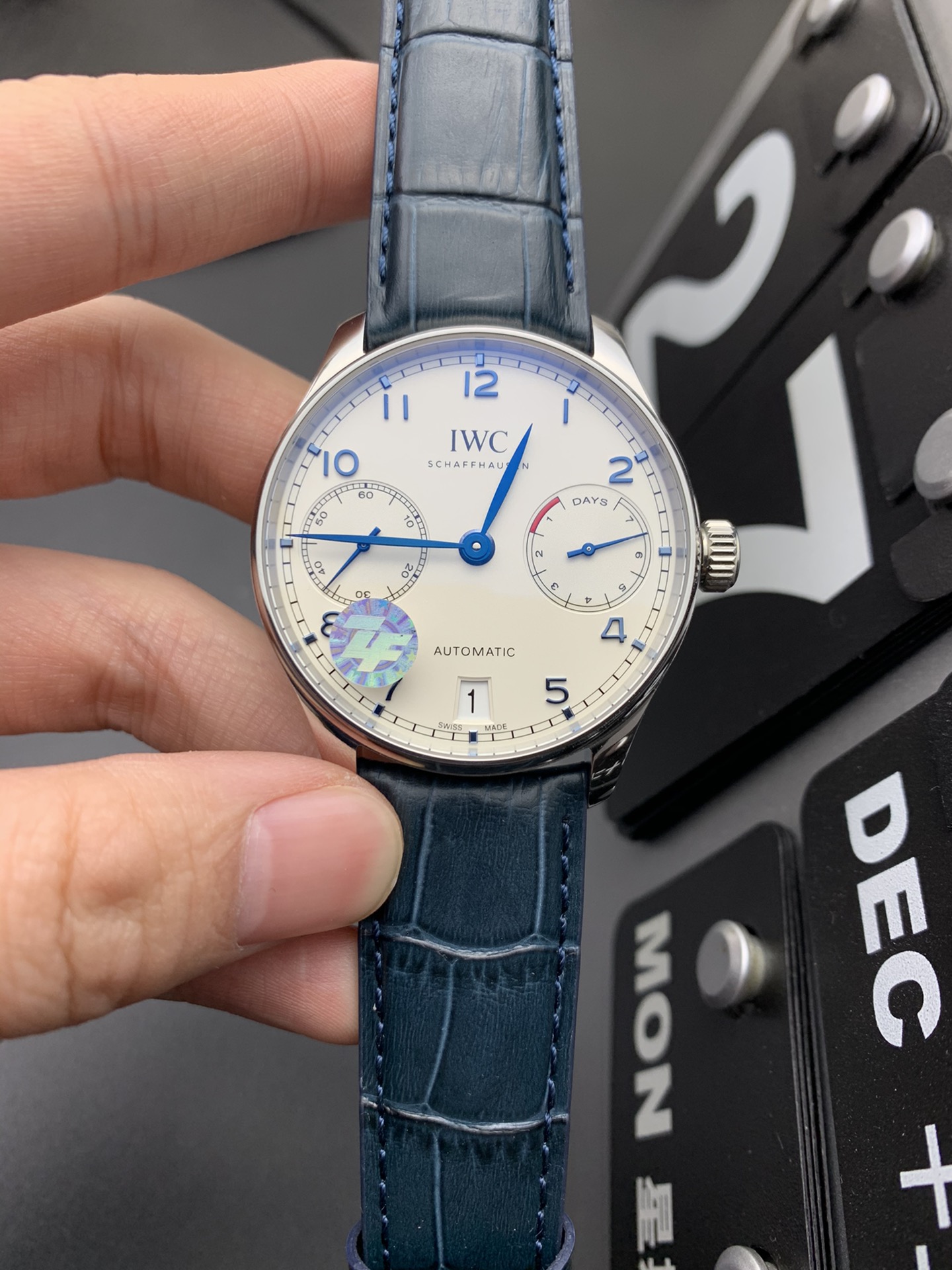 IWC 白面蓝针葡七
