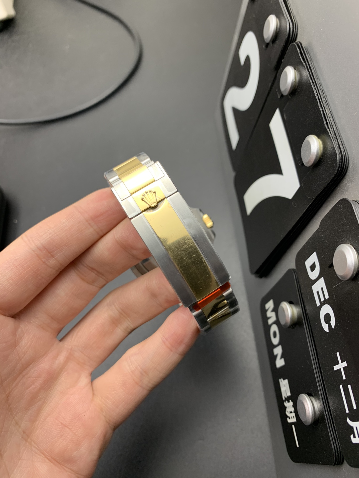 Rolex 3135间金黑鬼