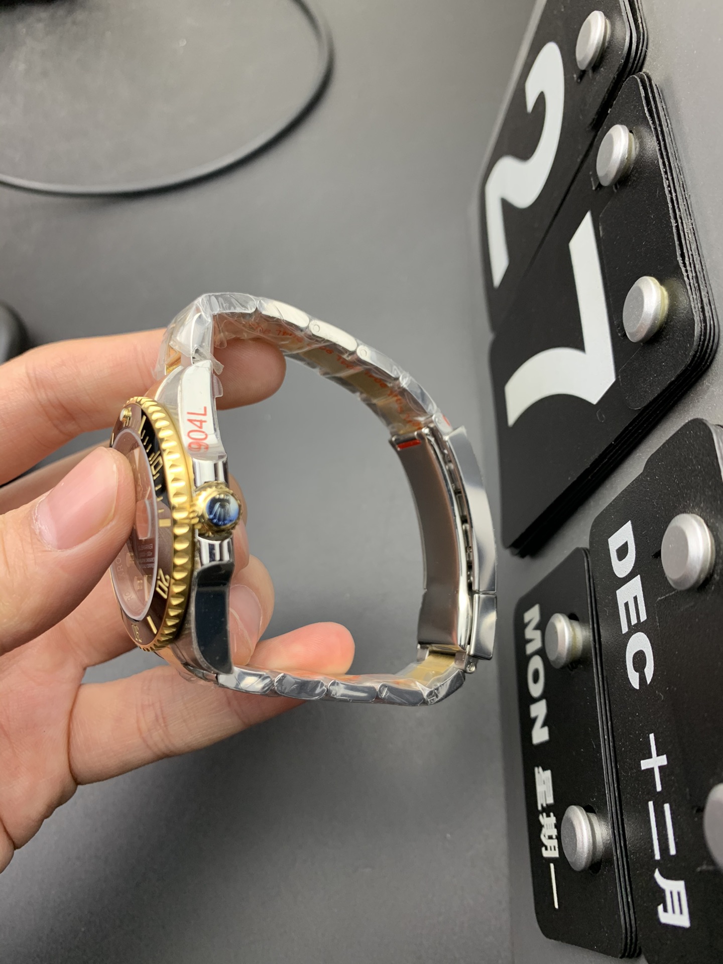 Rolex 3135间金黑鬼
