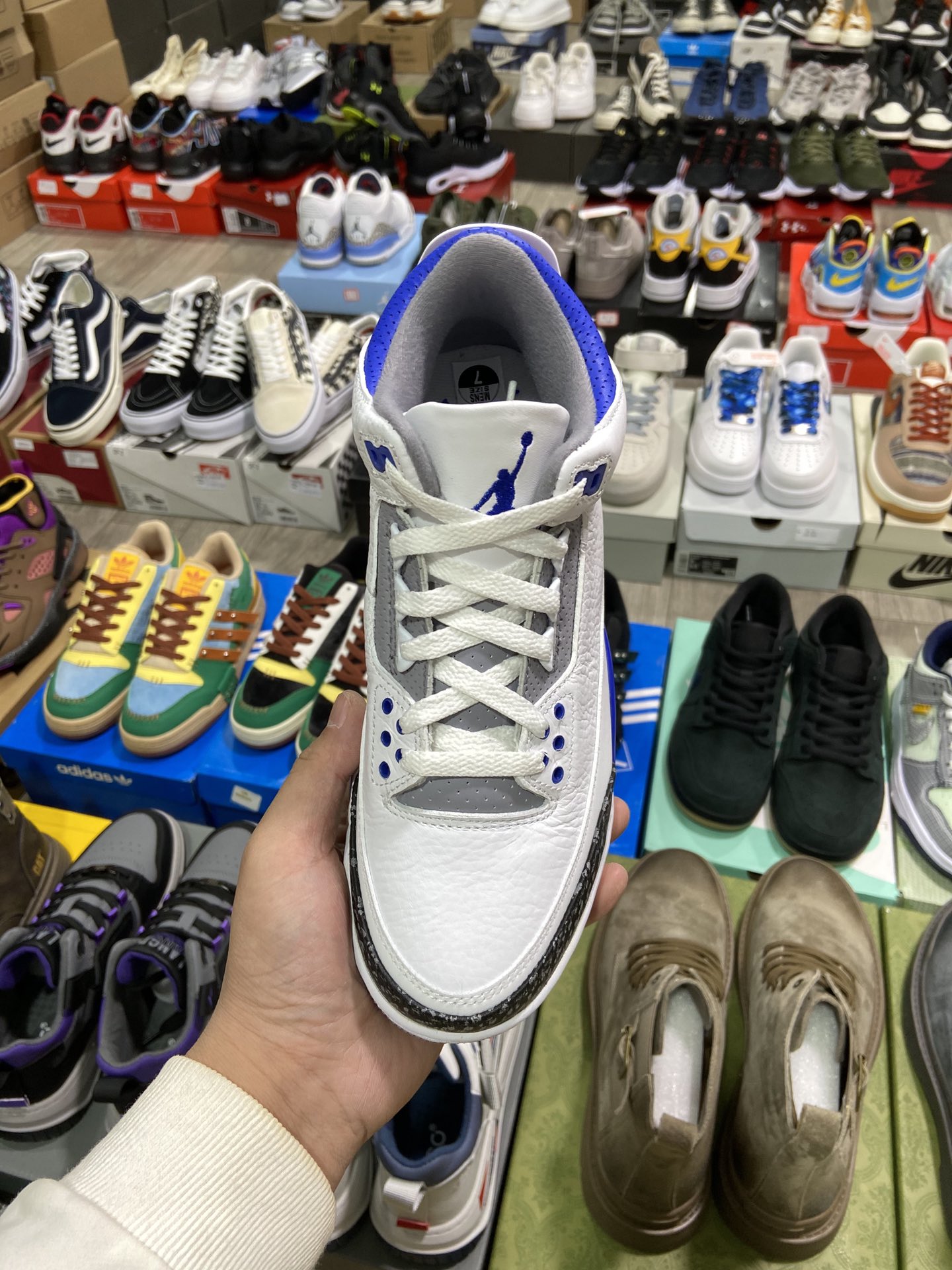 High version Jordan Air Jordan 3 Michael Jordan AJ3 generation middle help retro leisure sports culture basketball shoes CT8532-145