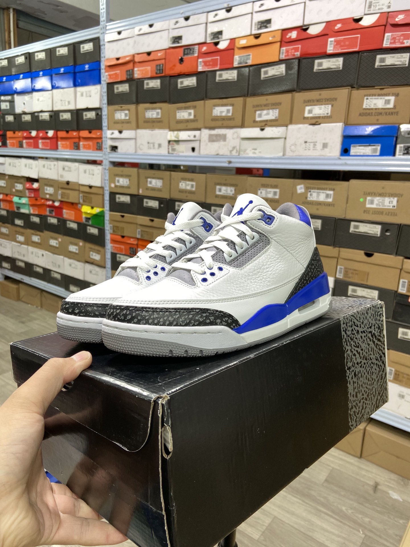 High version Jordan Air Jordan 3 Michael Jordan AJ3 generation middle help retro leisure sports culture basketball shoes CT8532-145