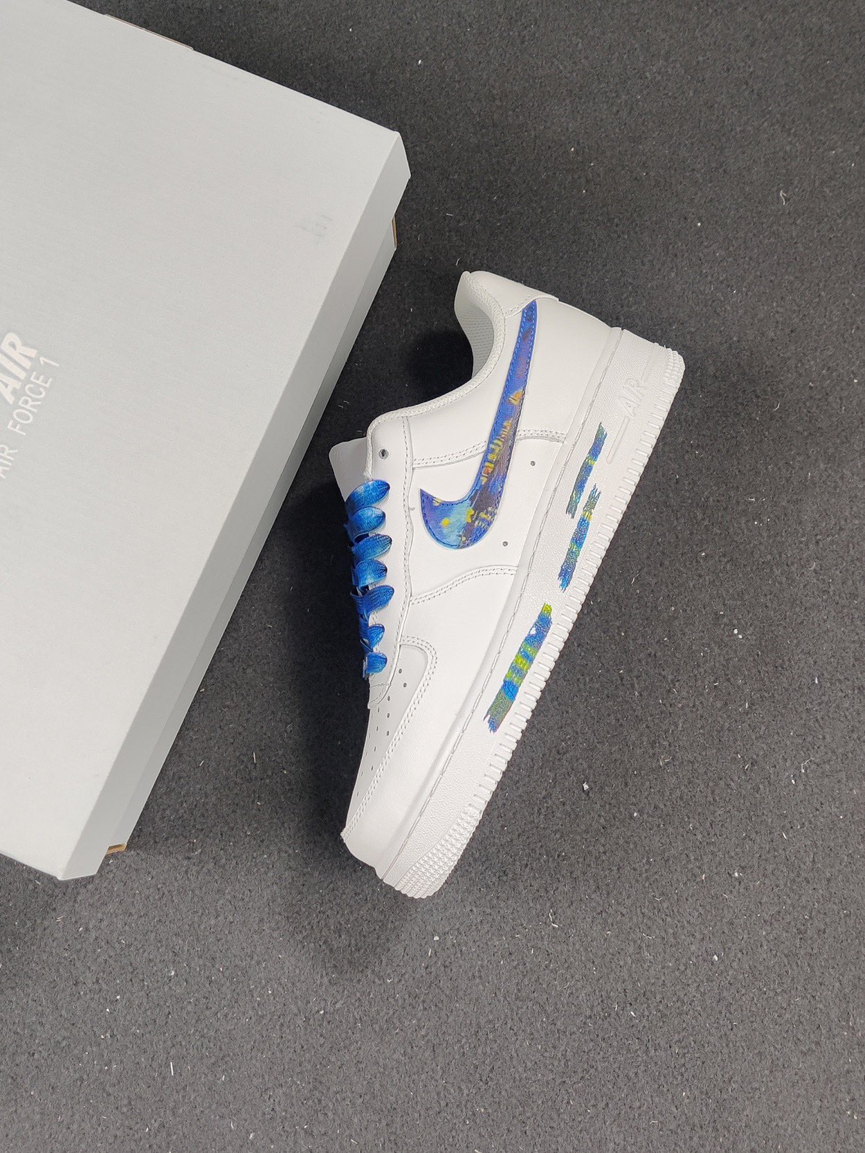 Nike Air Force 1 Low 'Starry Night' Custom Sneakers - Limited Edition 10 i1640586501 3222 8