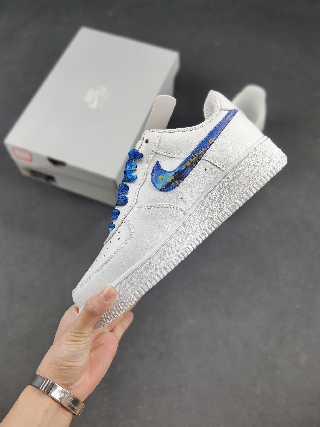 Nike Air Force 1 Low 'Starry Night' Custom Sneakers - Limited Edition 4 i1640586501 3812 2