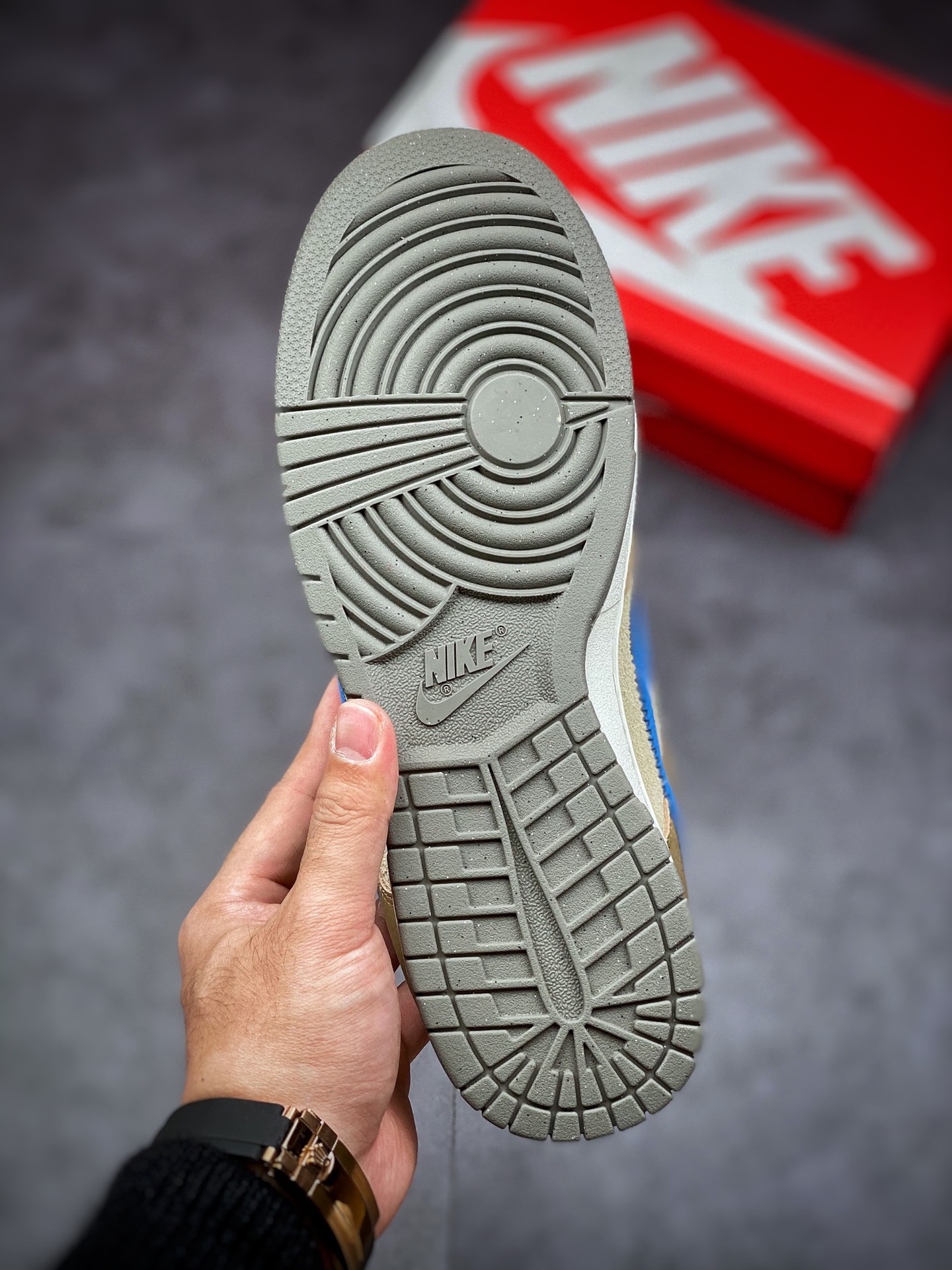 260 Nike SB Zoom Dunk Low 棕色蓝勾 经典百搭休闲运动板鞋DO6712-200