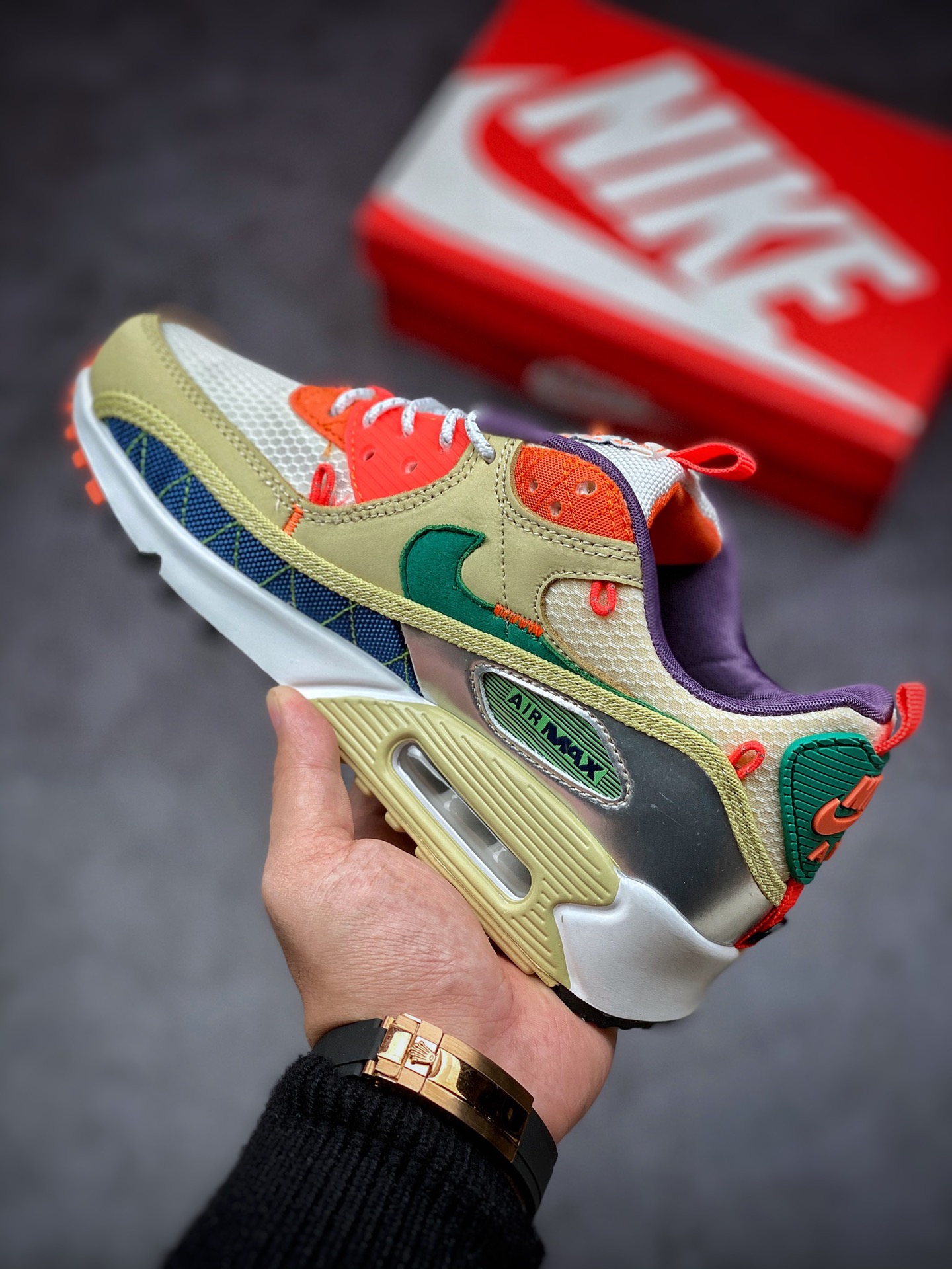 200 Nike Air Max 90 ”Trail Multi” 复古气垫百搭休闲运动慢跑鞋CZ9078-784