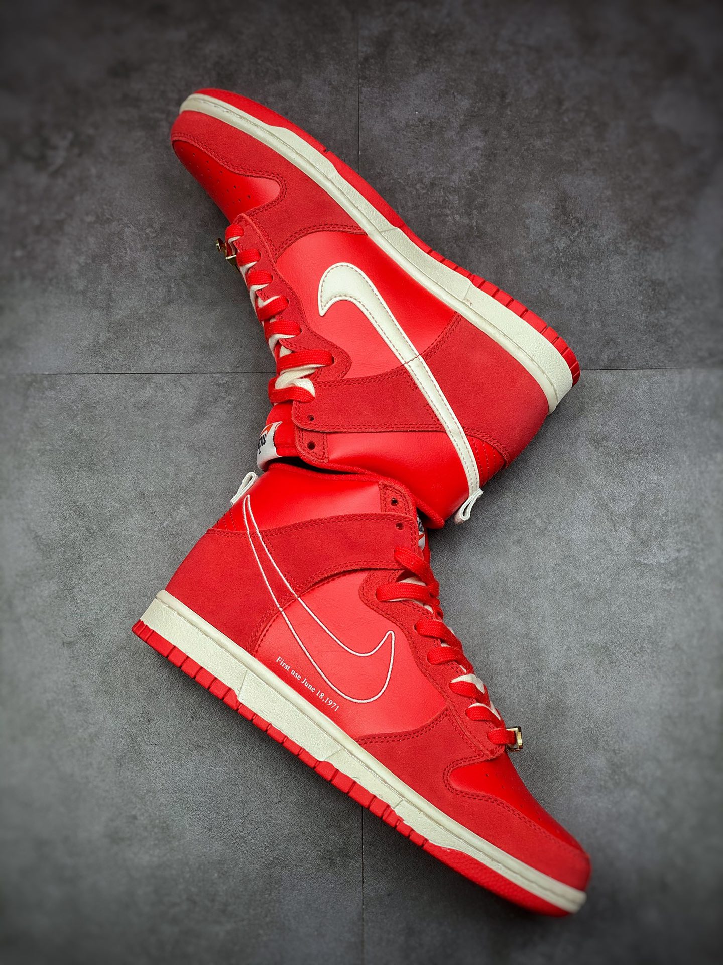 280 Nike Dunk High ’First Use’ 圣诞红 高帮滑板鞋DH0960-600
