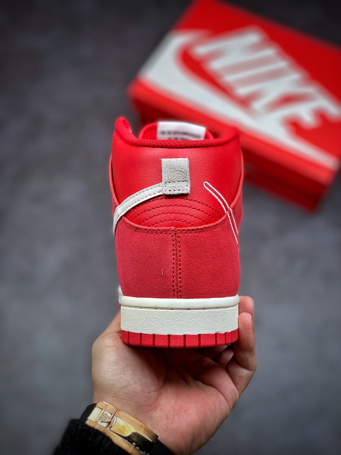 280 Nike Dunk High ’First Use’ 圣诞红 高帮滑板鞋DH0960-600