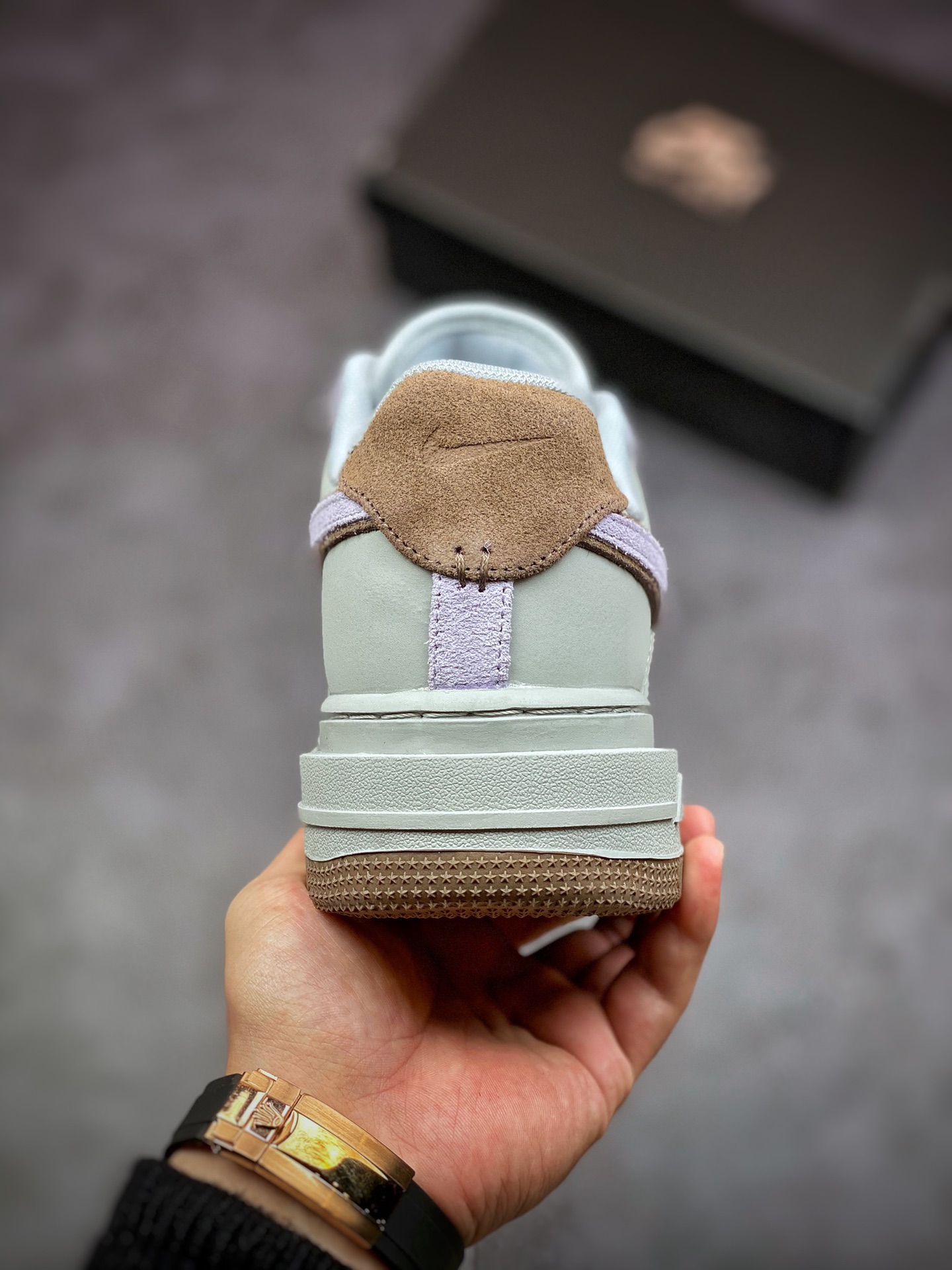 200 Nike Air Force 1 Low Luxe”Purple/Brown” 空军一号DD9605-500