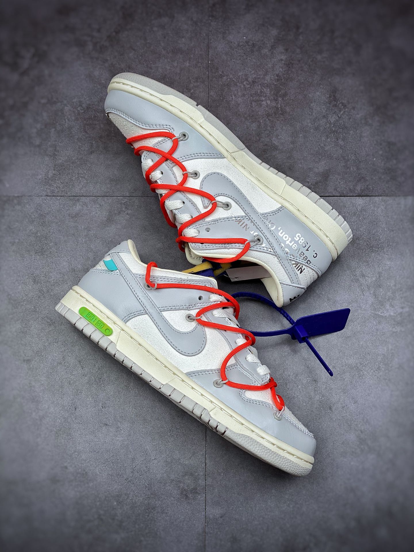 360 独家实拍纯原版本 Nike SB Dunk OFF-WHITE 联名 DM1602-126