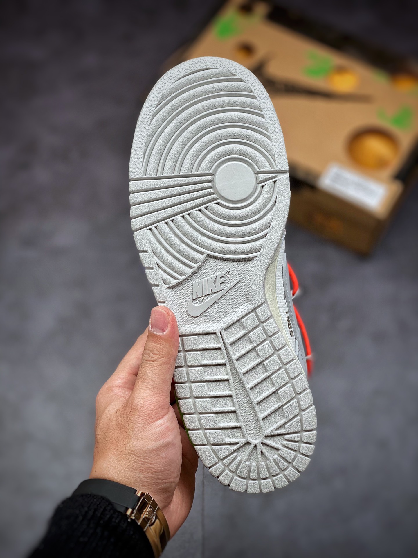 360 独家实拍纯原版本 Nike SB Dunk OFF-WHITE 联名 DM1602-126