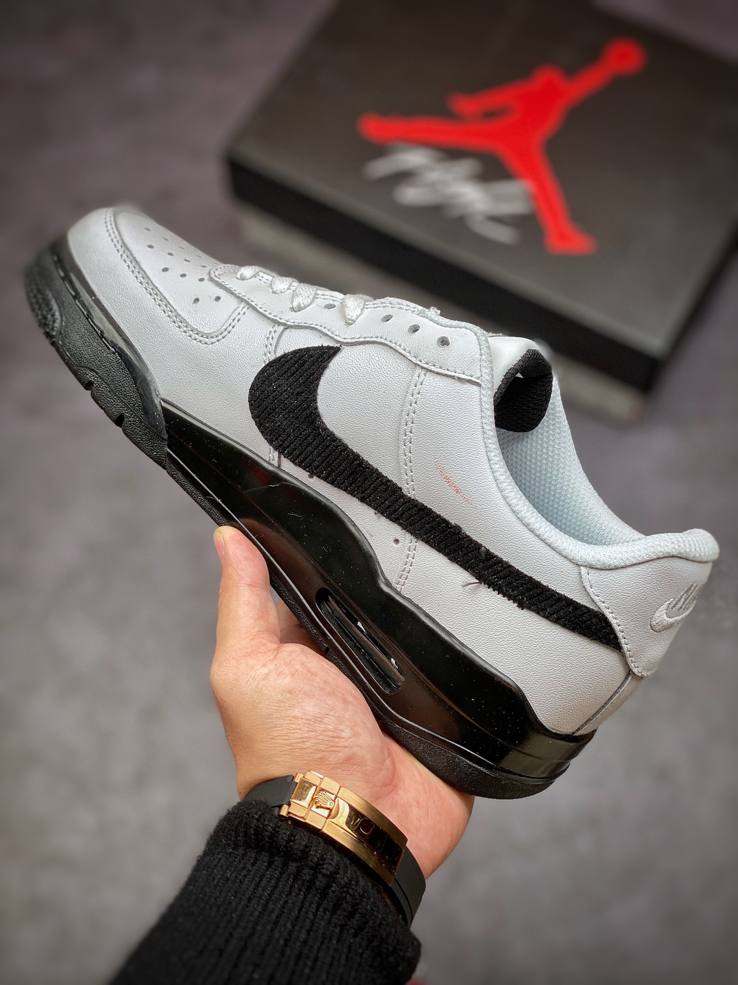 280 Nike Air force 1/AJ4 Hybrid 空军一号AJ4运动篮球板鞋ZG9168-169
