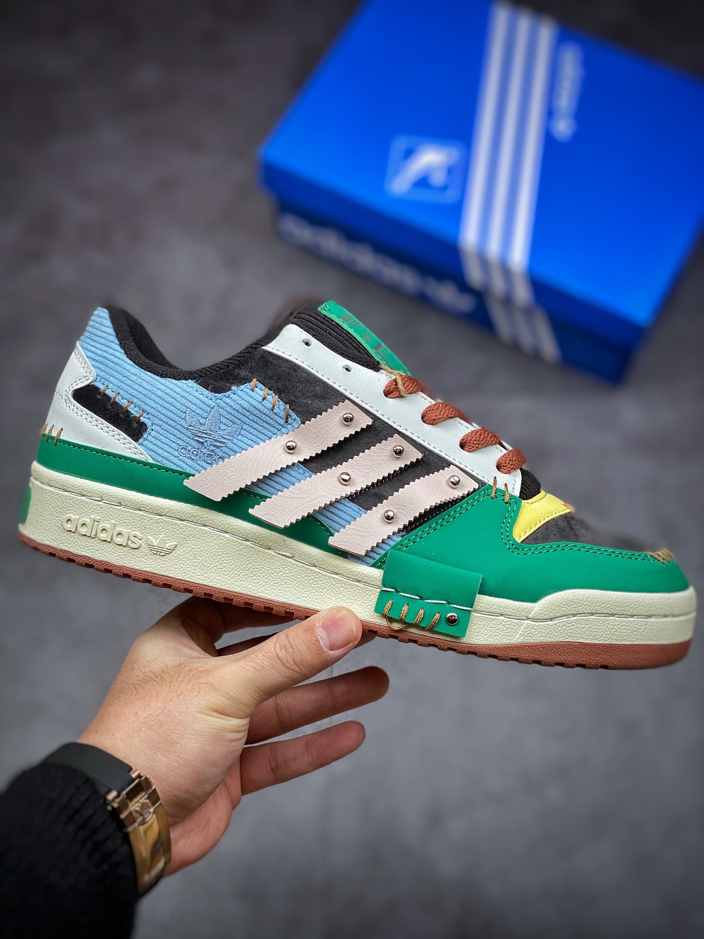 Melting Sadness × Adidas originals Forum Exhibit Puppet Series GW8724