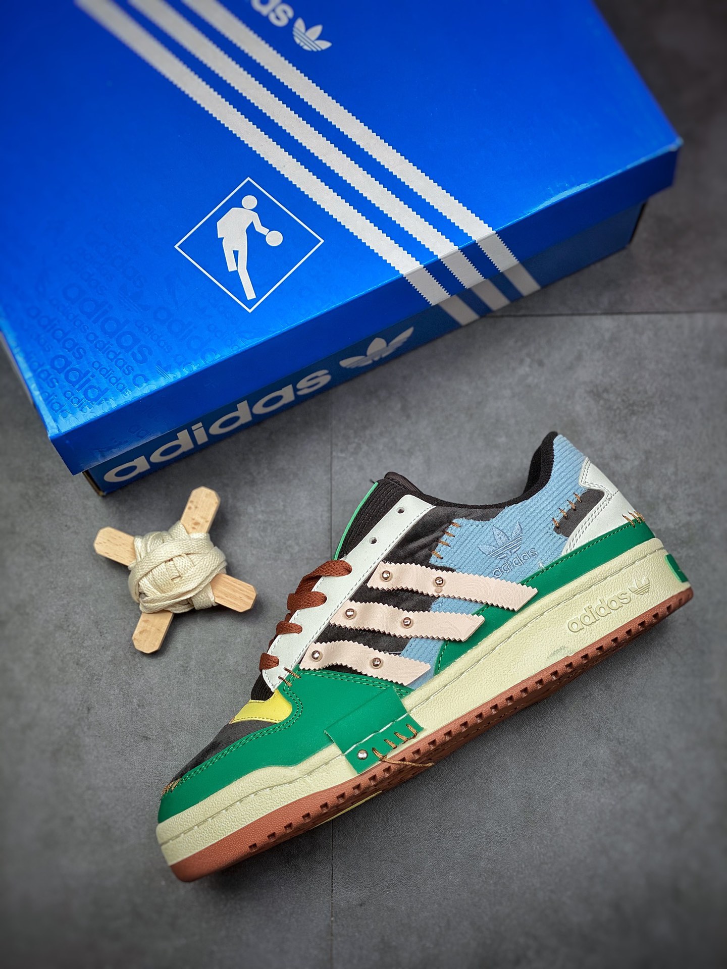 Melting Sadness × Adidas originals Forum Exhibit Puppet Series GW8724