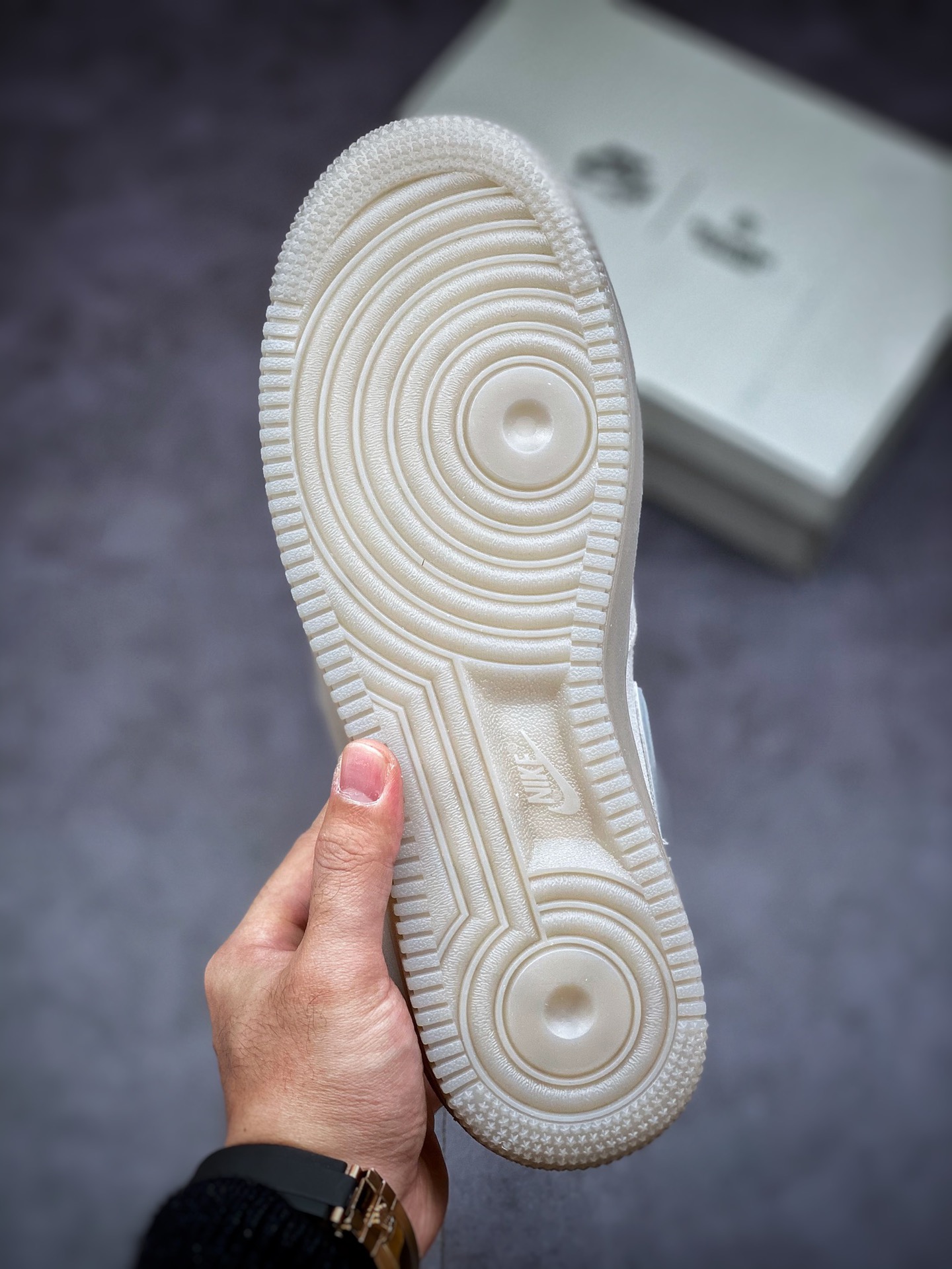 260 Nike Air Force 1 Mid 07 冠军联名 灰色 3M反光版 GB0902-112