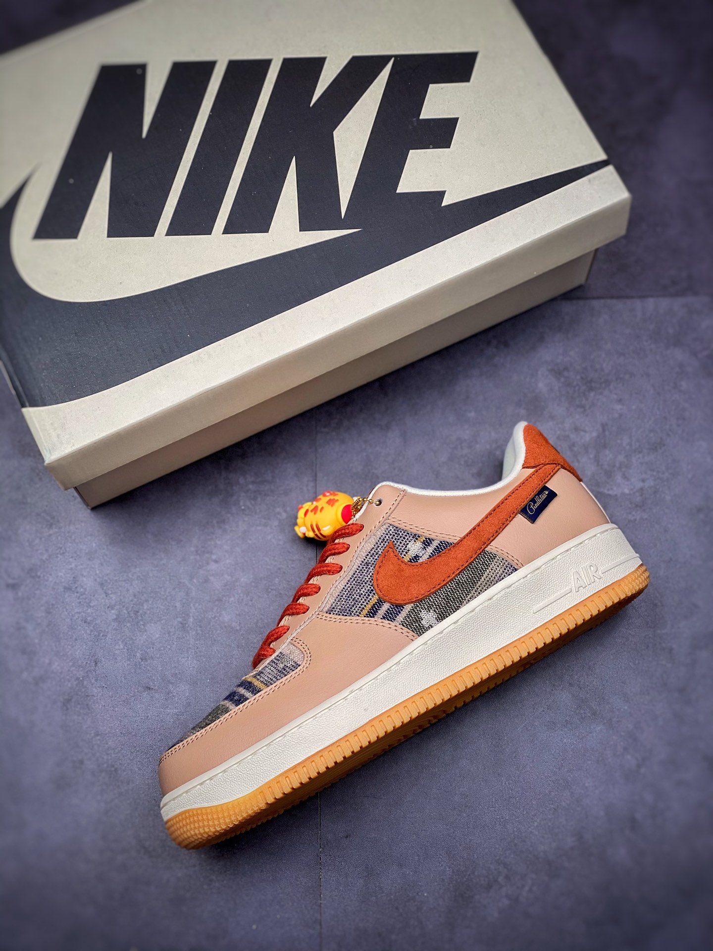 240 Nike Air Force 1 Low 07 卡其橙 彩虹 生胶底CW2288-686