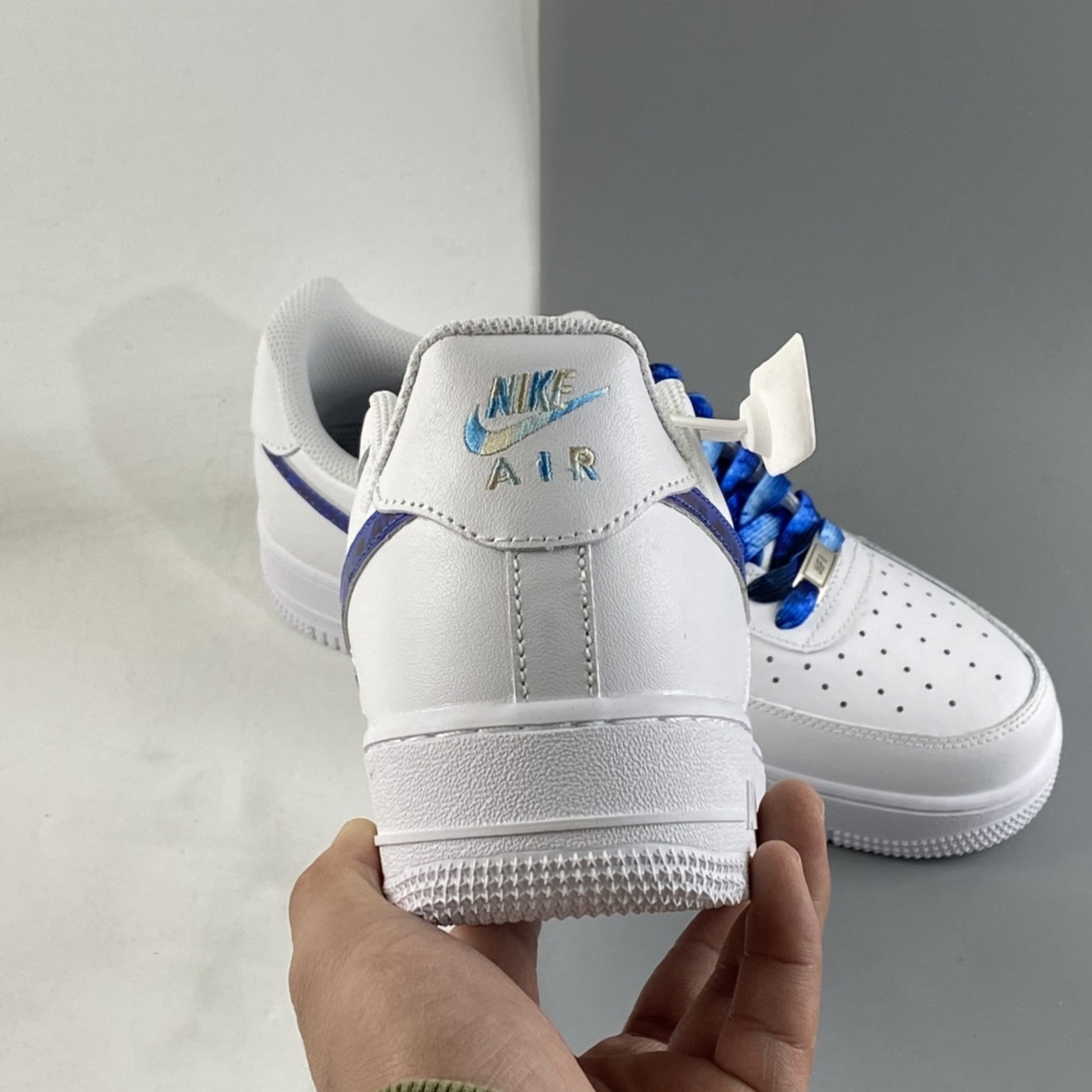 NIKE Air Force 1'07 Lx Painted Graffiti Air Force One White and Blue Low-Top Sneakers 314192-117-Top High Quatity Cheap Sneakers Fashion Clothing Clothes Bags handbags Shoes of all Brand wholesale With The best Quality And Beautiful Price from China Factory Chinese suppliers wholesaler seller NIKE Air Force 1'07 Lx Painted Graffiti Air Force One White and Blue Low-Top Sneakers 314192-117