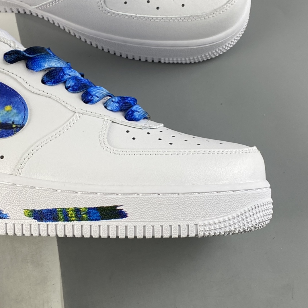 NIKE Air Force 1'07 Lx Painted Graffiti Air Force One White and Blue Low-Top Sneakers 314192-117-Top High Quatity Cheap Sneakers Fashion Clothing Clothes Bags handbags Shoes of all Brand wholesale With The best Quality And Beautiful Price from China Factory Chinese suppliers wholesaler seller NIKE Air Force 1'07 Lx Painted Graffiti Air Force One White and Blue Low-Top Sneakers 314192-117
