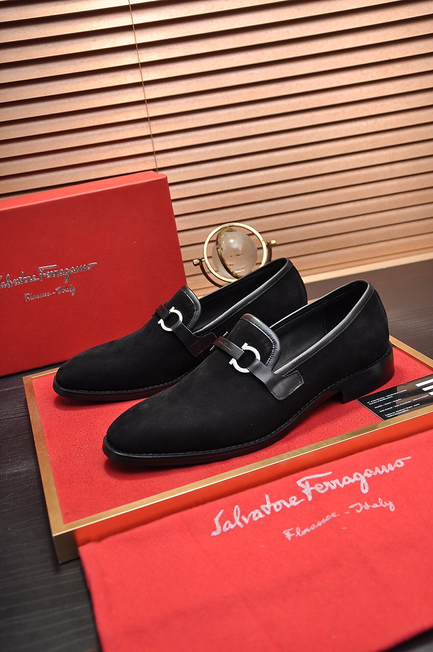 fábrica [Ferragamo / Ferragamo] contrarrestar los últimos modelos original importado borde abierto s