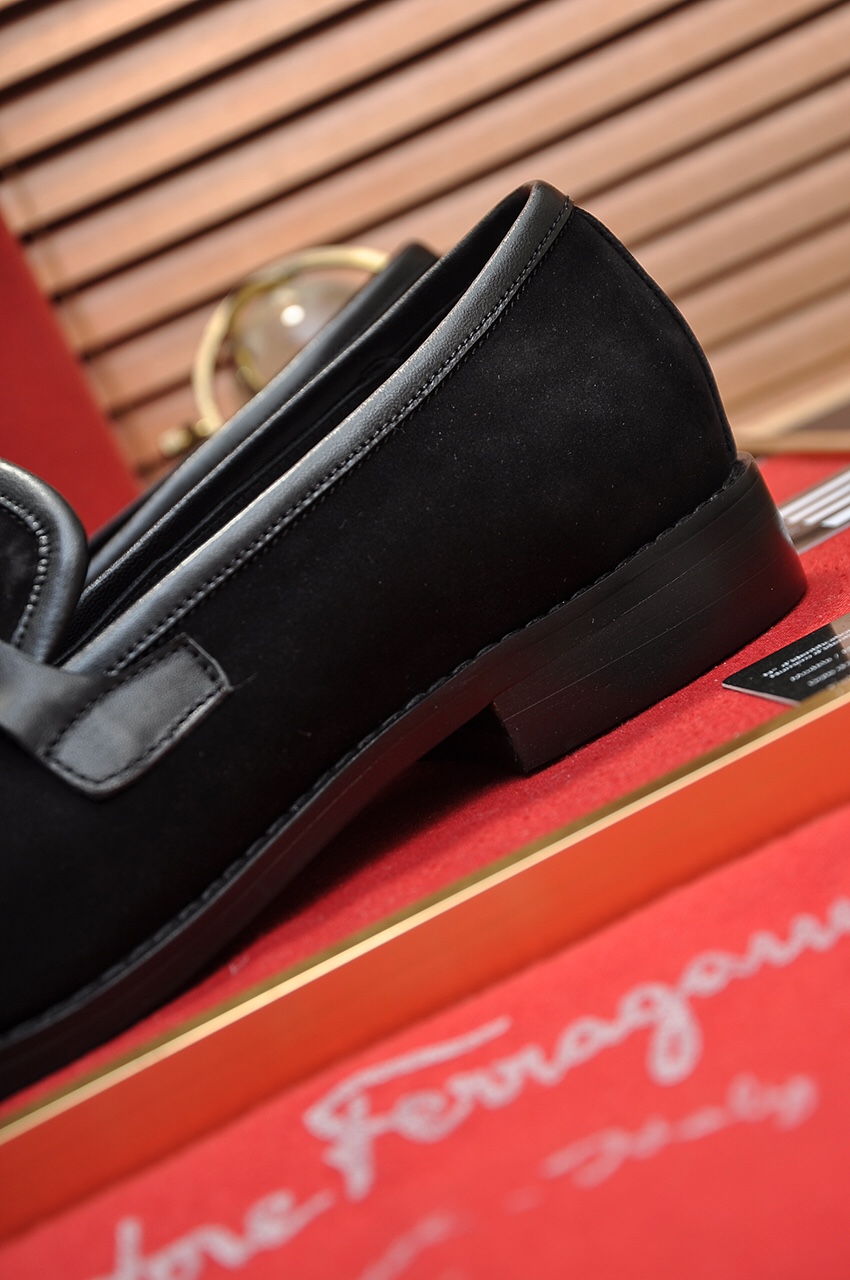 fábrica [Ferragamo / Ferragamo] contrarrestar los últimos modelos original importado borde abierto s