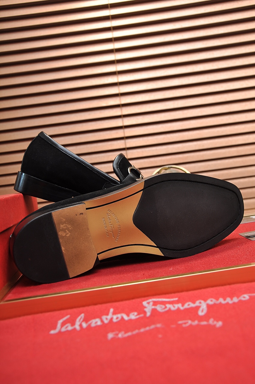 fábrica [Ferragamo / Ferragamo] contrarrestar los últimos modelos original importado borde abierto s