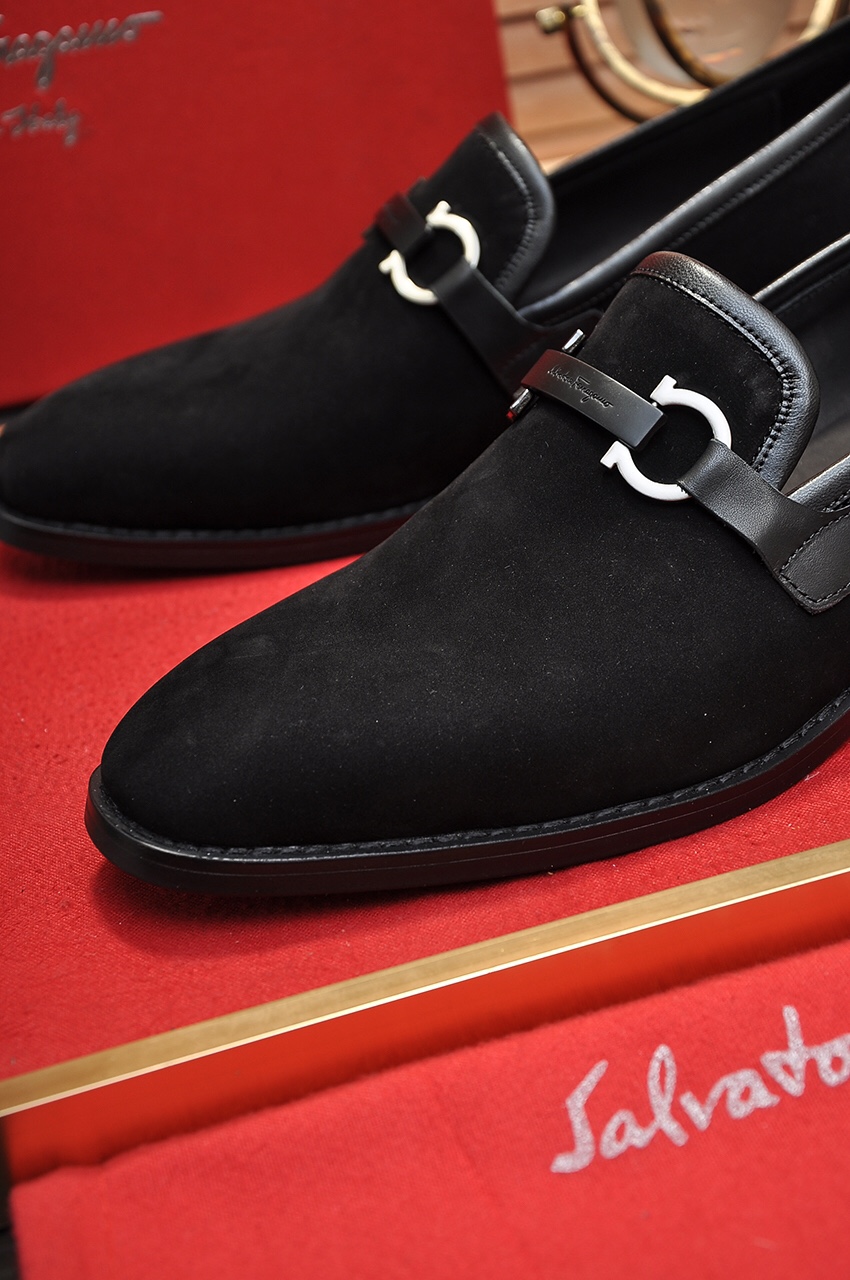 fábrica [Ferragamo / Ferragamo] contrarrestar los últimos modelos original importado borde abierto s
