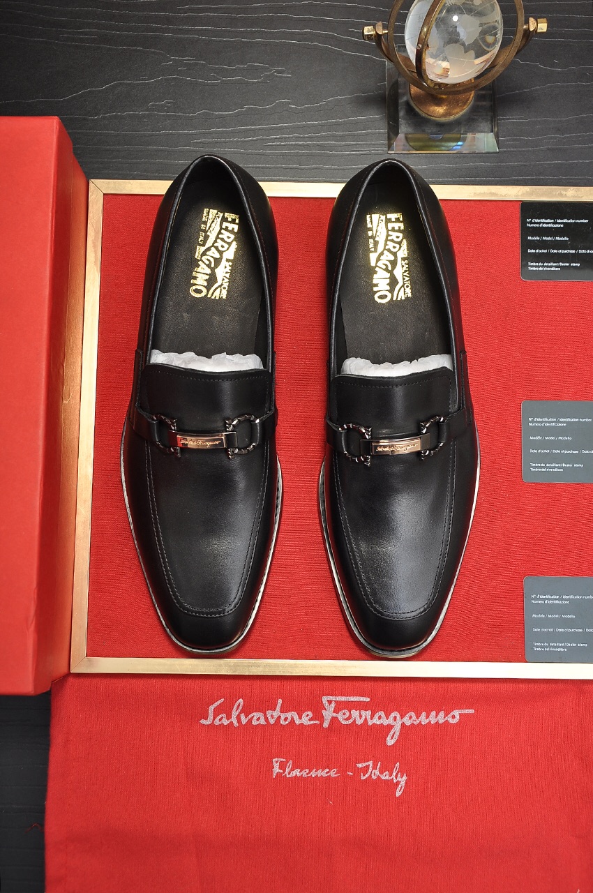 fábrica [Ferragamo / Ferragamo] contrarrestar los últimos modelos original importado borde abierto s