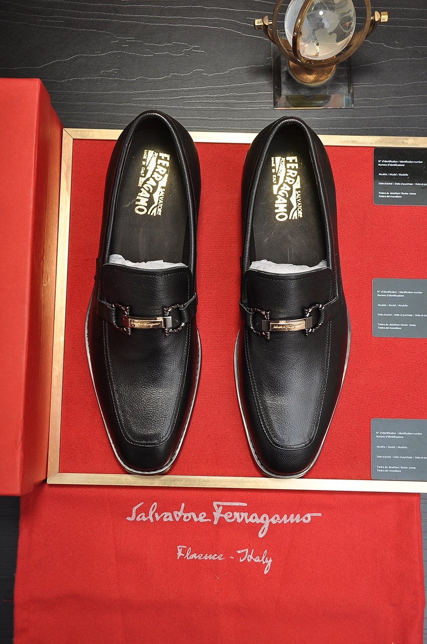 fábrica [Ferragamo / Ferragamo] contrarrestar los últimos modelos original importado borde abierto s