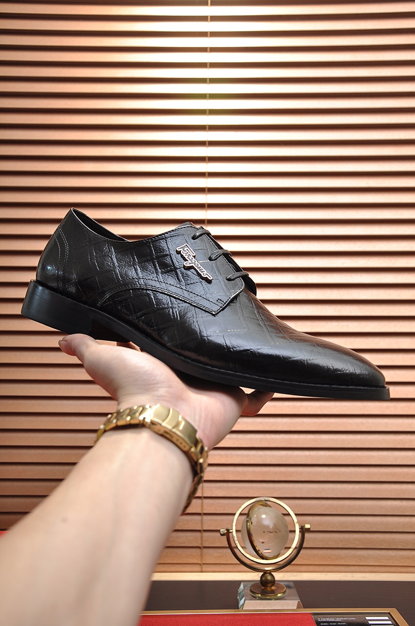 fábrica [Ferragamo / Ferragamo] contador últimos modelos Original importado borde abierto superior d