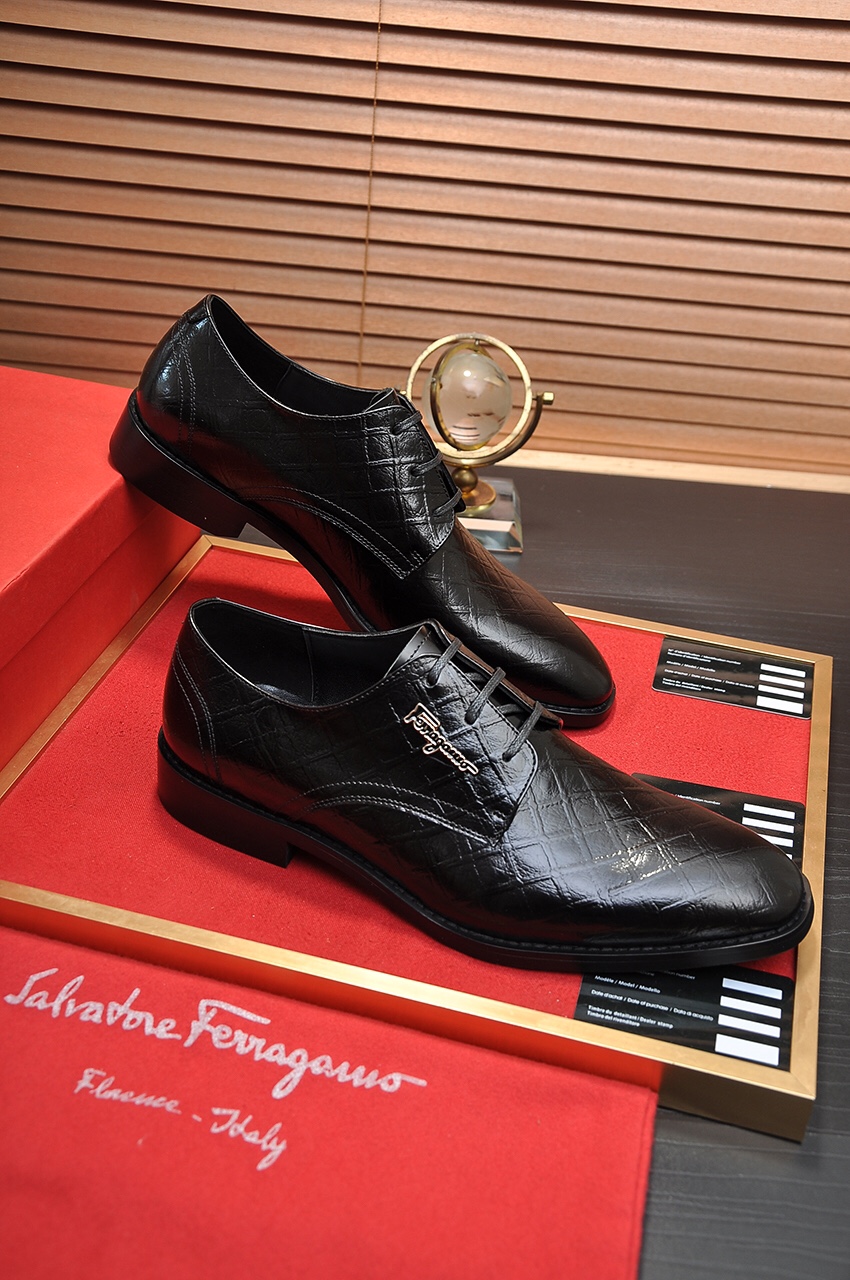 fábrica [Ferragamo / Ferragamo] contador últimos modelos Original importado borde abierto superior d