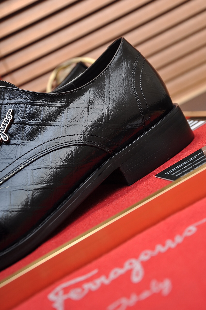 fábrica [Ferragamo / Ferragamo] contador últimos modelos Original importado borde abierto superior d